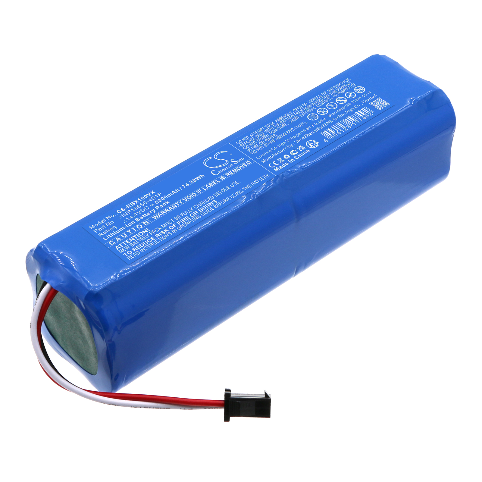 Cameron Sino CS-RBX100VX 14.4V Li-ion 5200mAh modrá - neoriginální