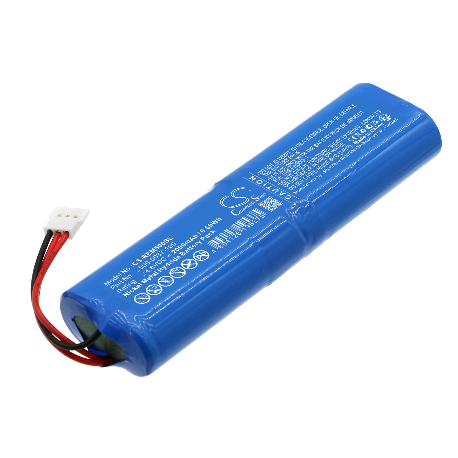 Cameron Sino CS-REM500SL 4.8V Ni-MH 2000mAh modrá - neoriginální