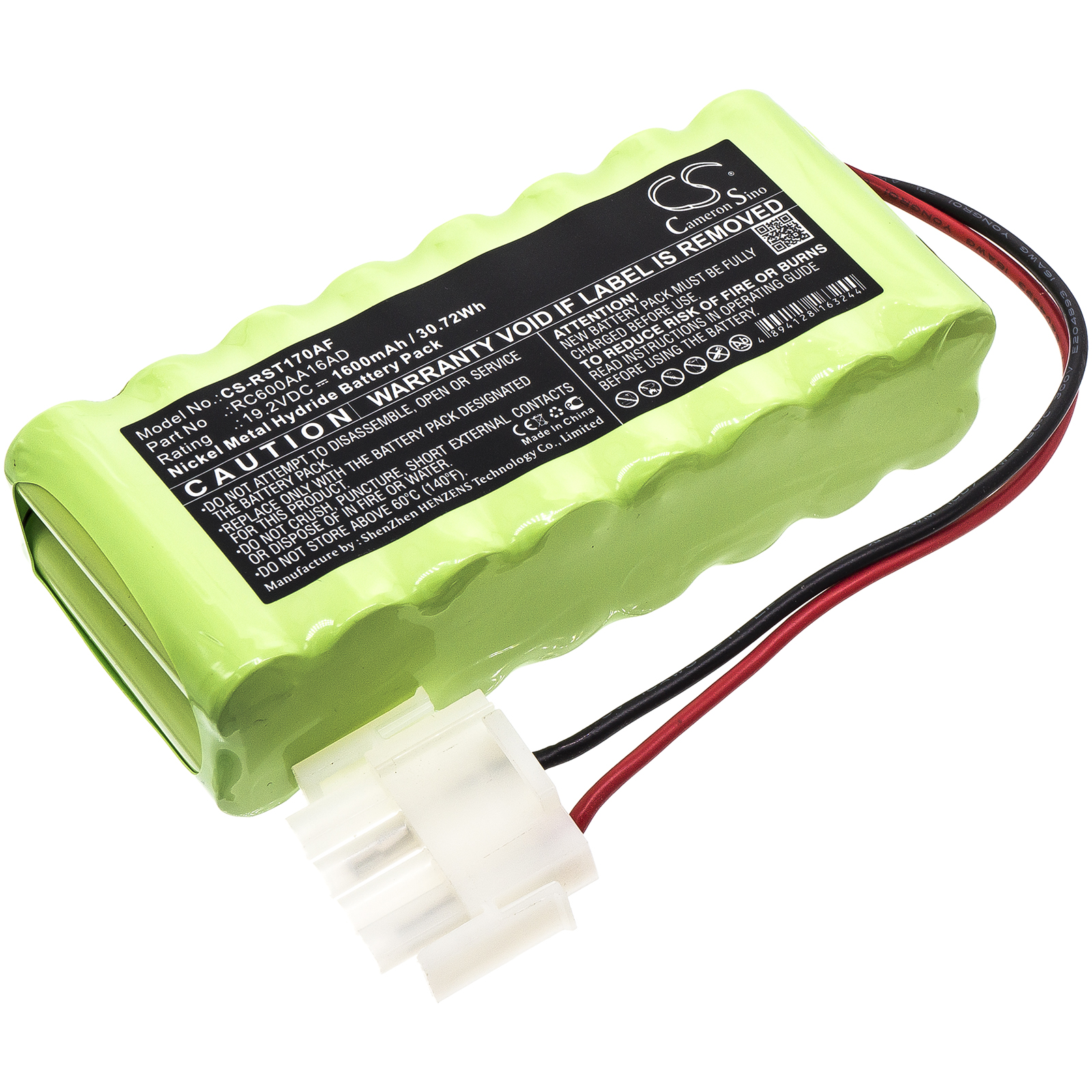 Cameron Sino CS-RST170AF 19.2V Ni-MH 1600mAh zelená - neoriginální