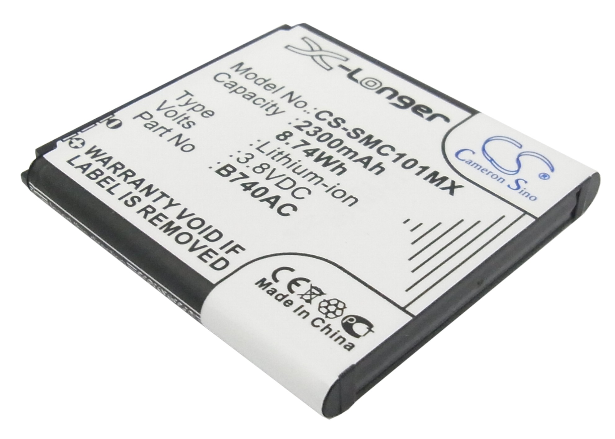 Cameron Sino CS-SMC101MX 3.8V Li-ion 2300mAh černá - neoriginální