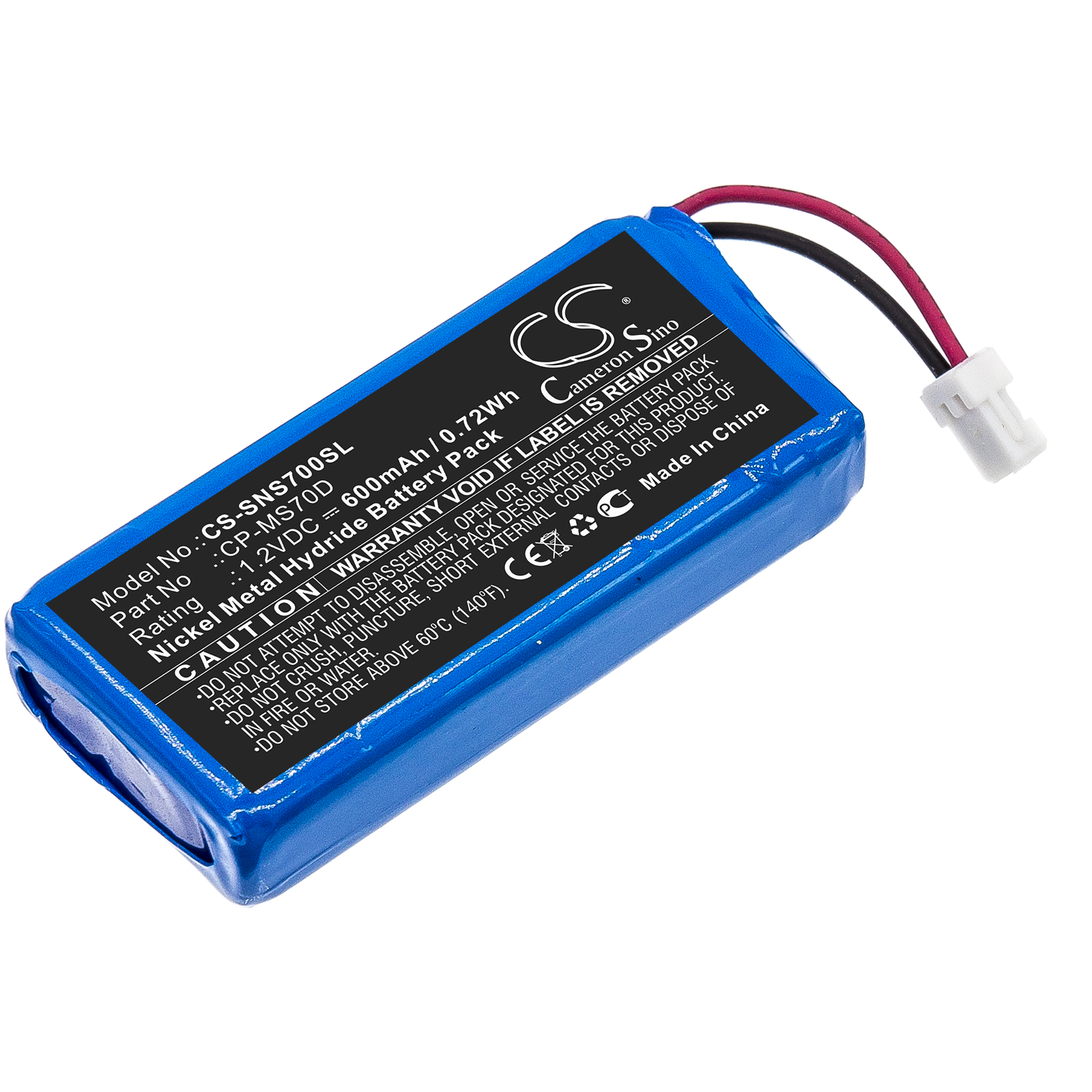 Cameron Sino CS-SNS700SL 1.2V Ni-MH 600mAh modrá - neoriginální