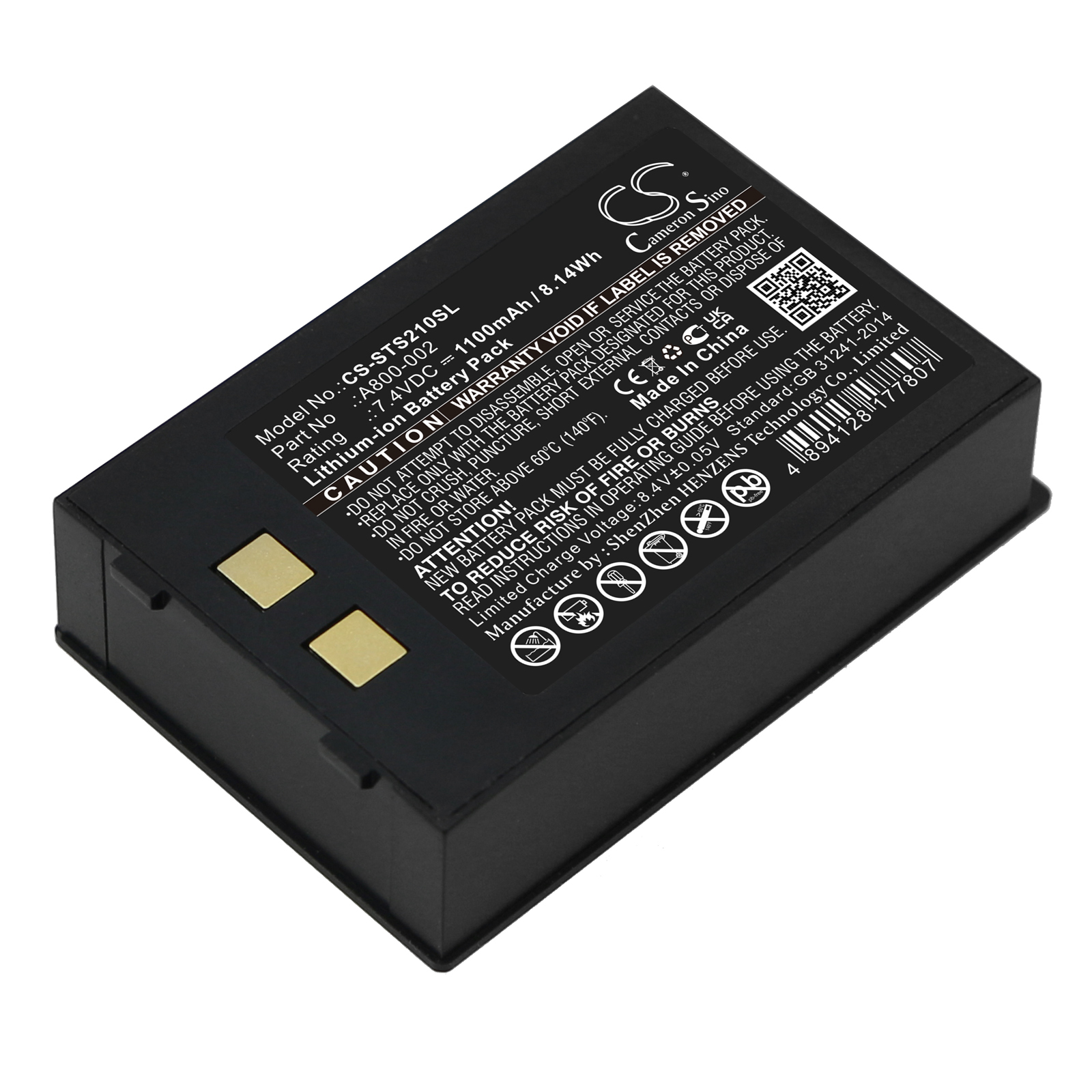 Cameron Sino CS-STS210SL 7.4V Li-ion 1100mAh černá - neoriginální