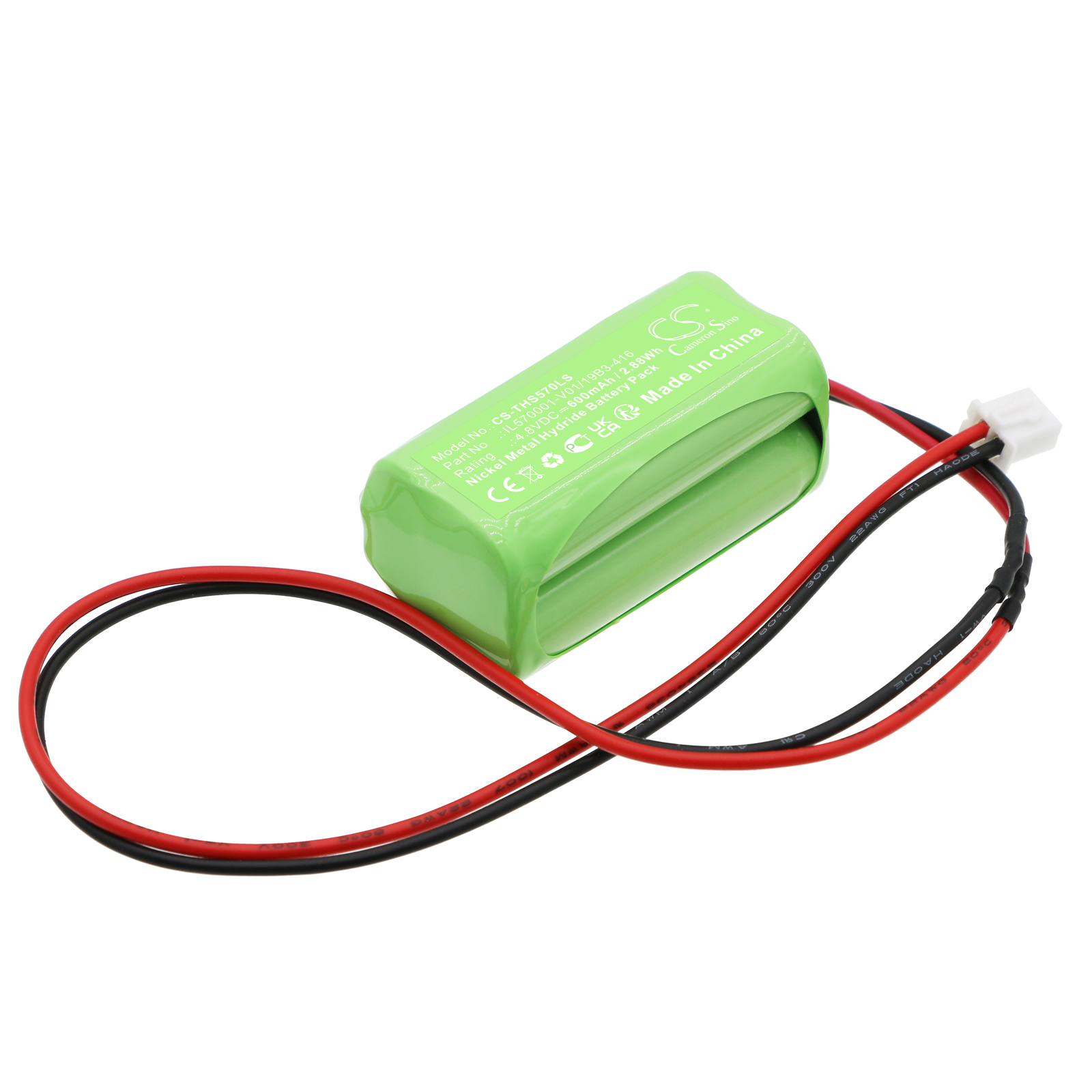 Cameron Sino CS-THS570LS 4.8V Ni-MH 600mAh zelená - neoriginální