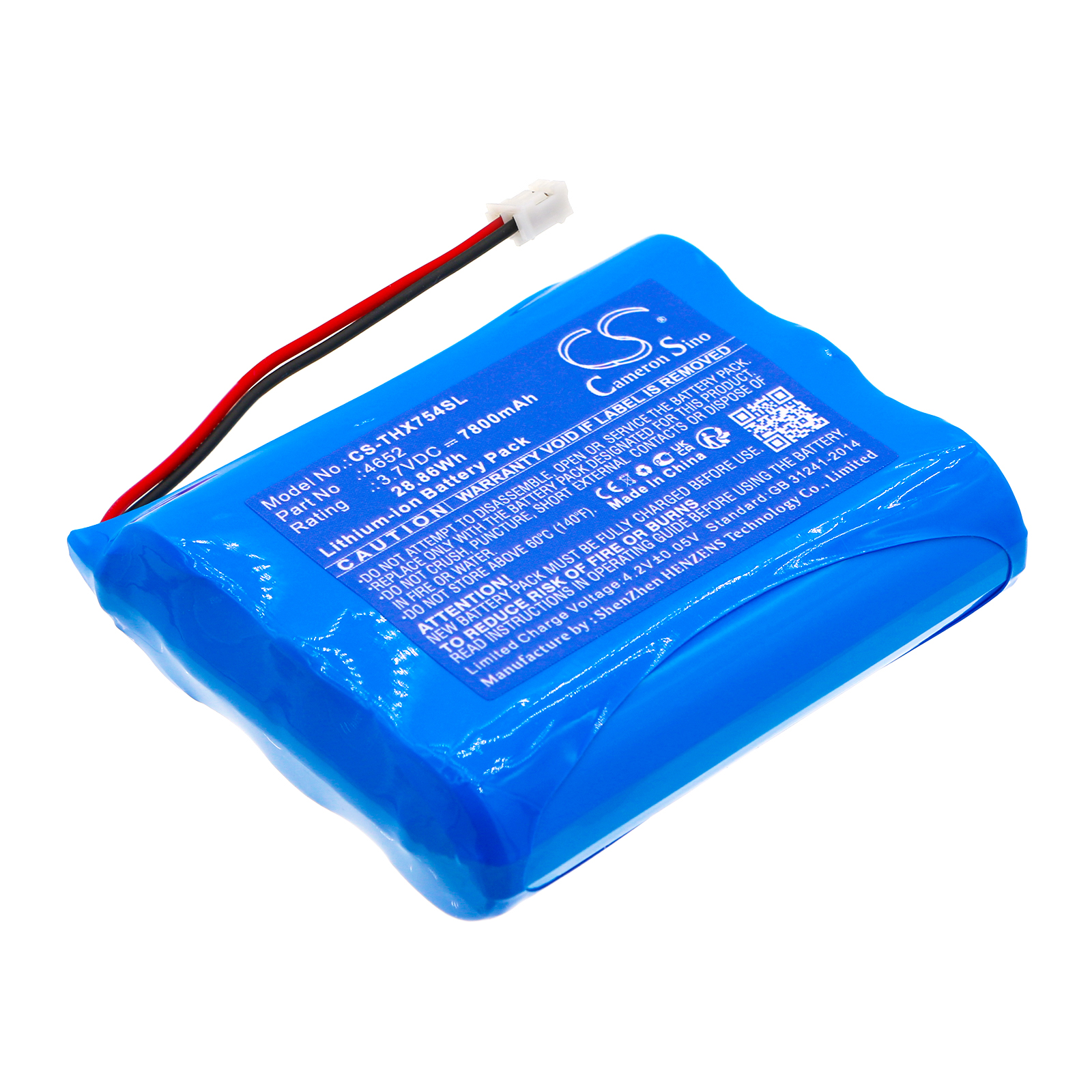 Cameron Sino CS-THX754SL 3.7V Li-ion 7800mAh modrá - neoriginální