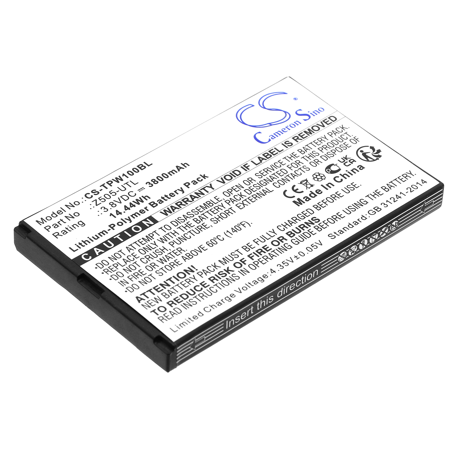 Cameron Sino CS-TPW100BL - neoriginální