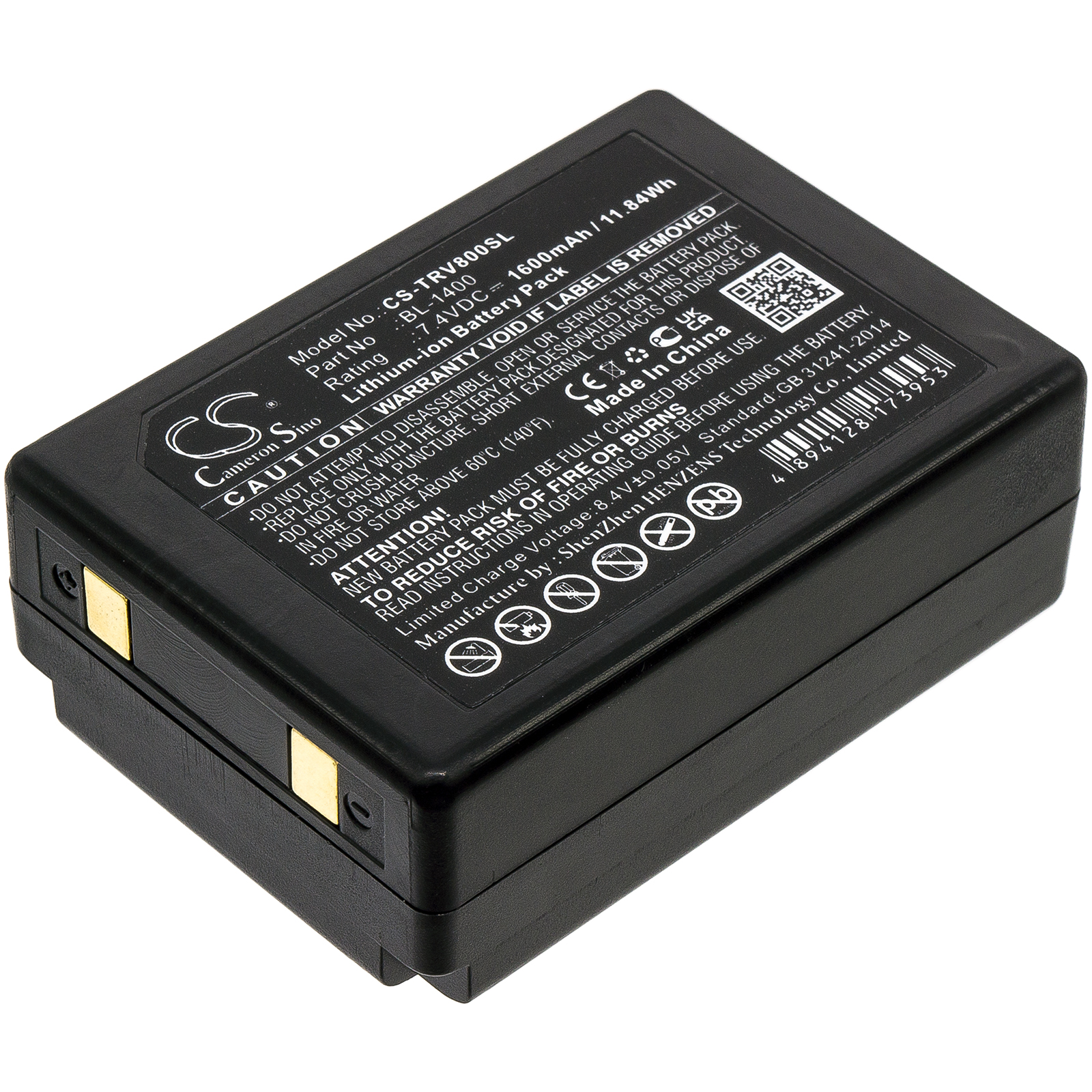 Cameron Sino CS-TRV800SL 7.4V Li-ion 1600mAh černá - neoriginální