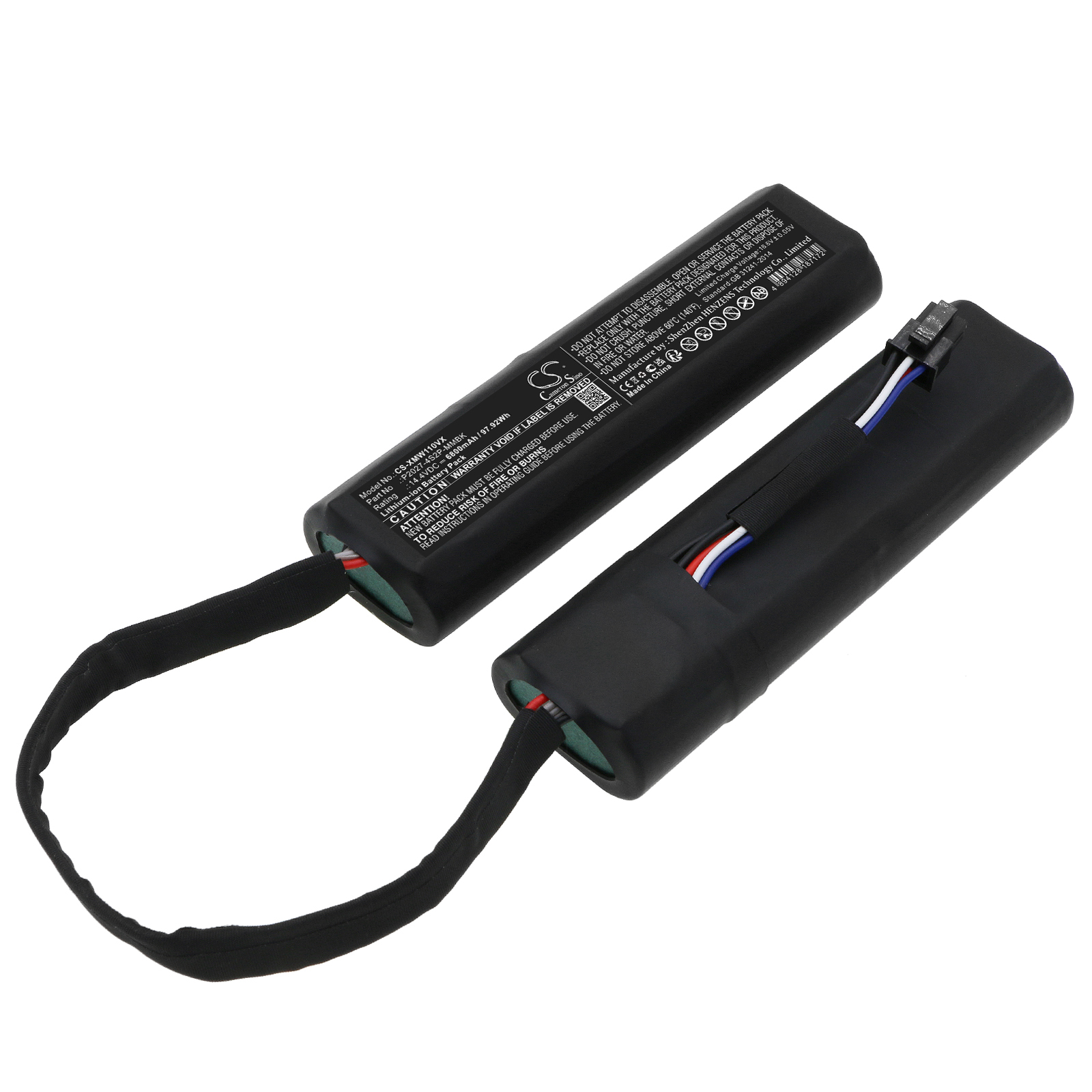 Cameron Sino CS-XMW110VX 14.4V Li-ion 6800mAh černá - neoriginální